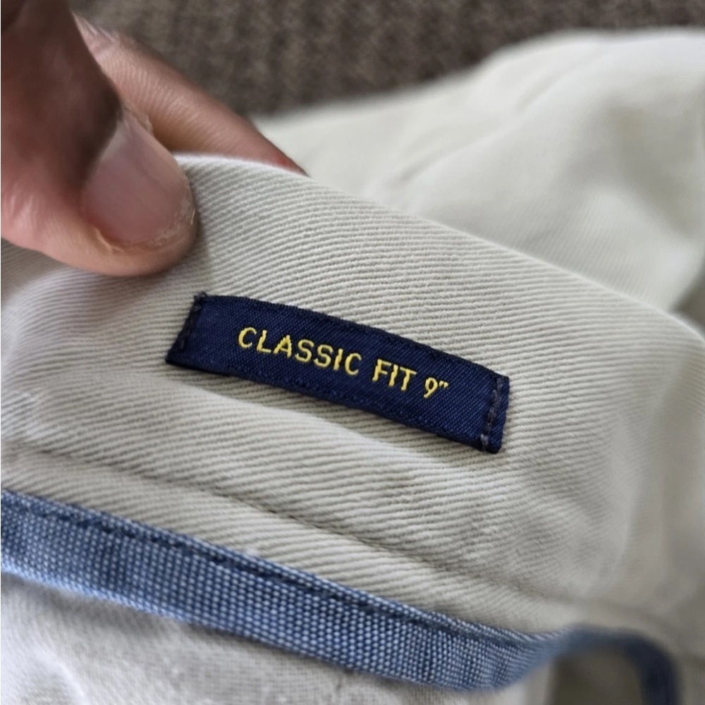 Polo Ralph Lauren Shorts Men's Size 38 Beige Chino Stretch Classic Fit - Picture 8 of 12
